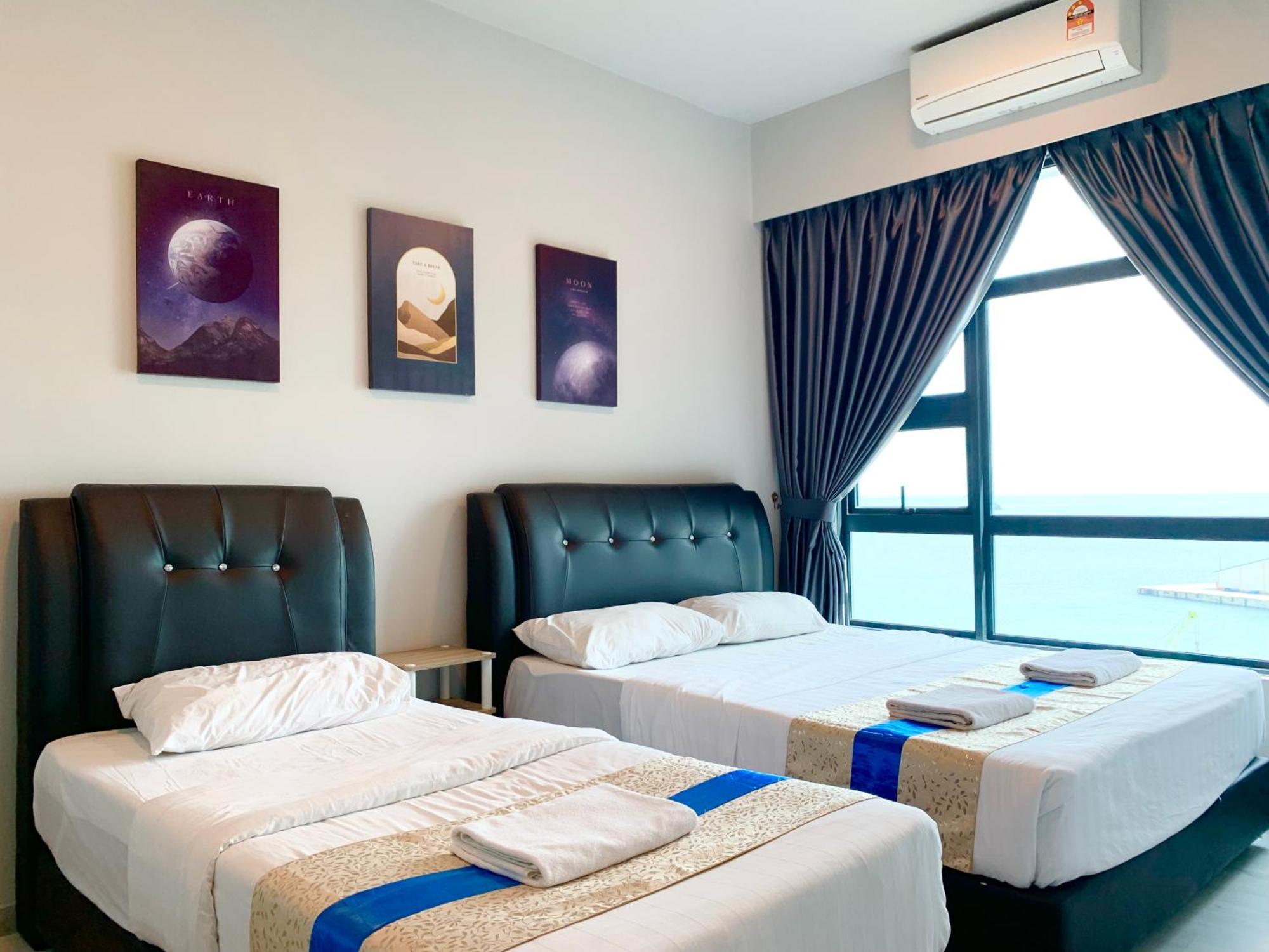 Sunset Seaview Vacation Condos @ Jesselton Quay Kota Kinabalu Phòng bức ảnh
