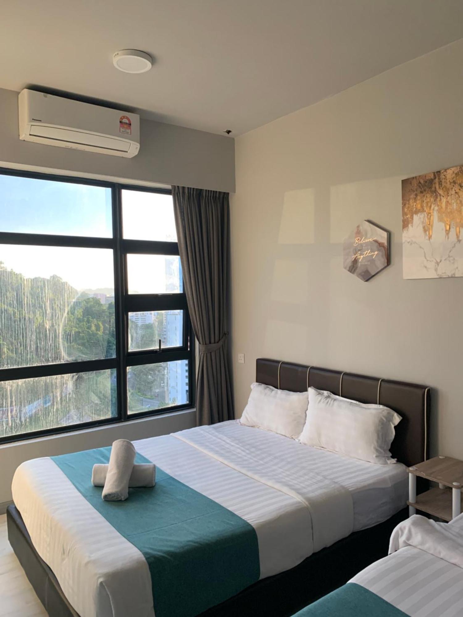 Sunset Seaview Vacation Condos @ Jesselton Quay Kota Kinabalu Ngoại thất bức ảnh