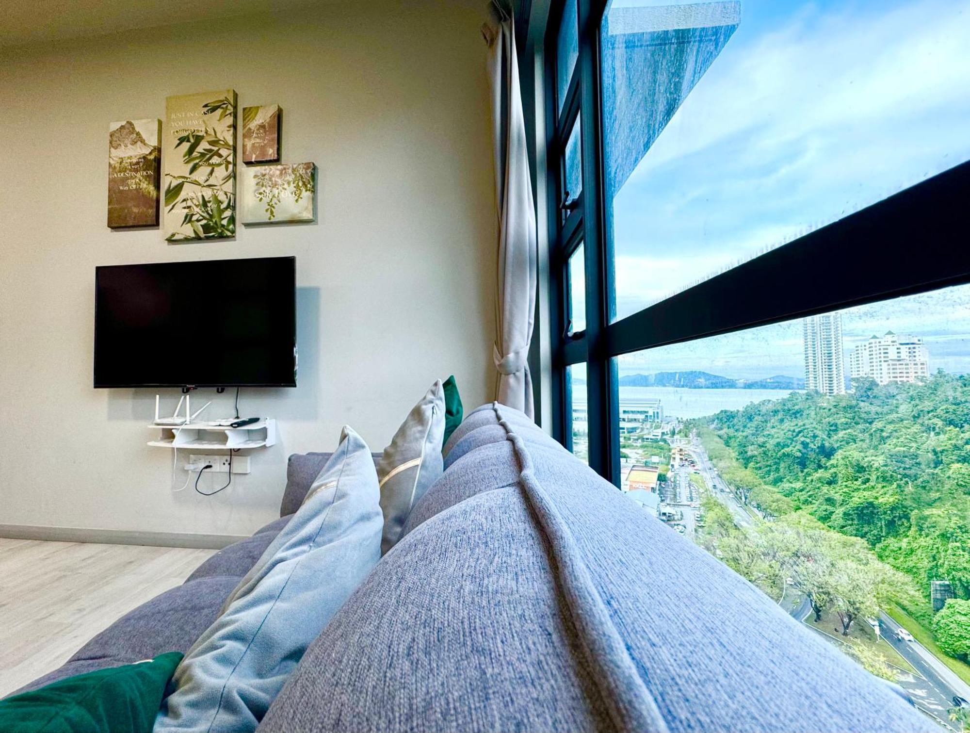 Sunset Seaview Vacation Condos @ Jesselton Quay Kota Kinabalu Ngoại thất bức ảnh
