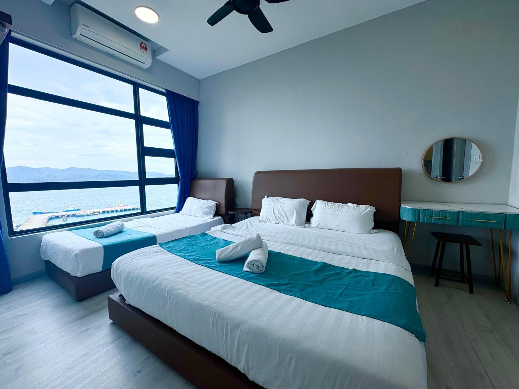 Sunset Seaview Vacation Condos @ Jesselton Quay Kota Kinabalu Ngoại thất bức ảnh