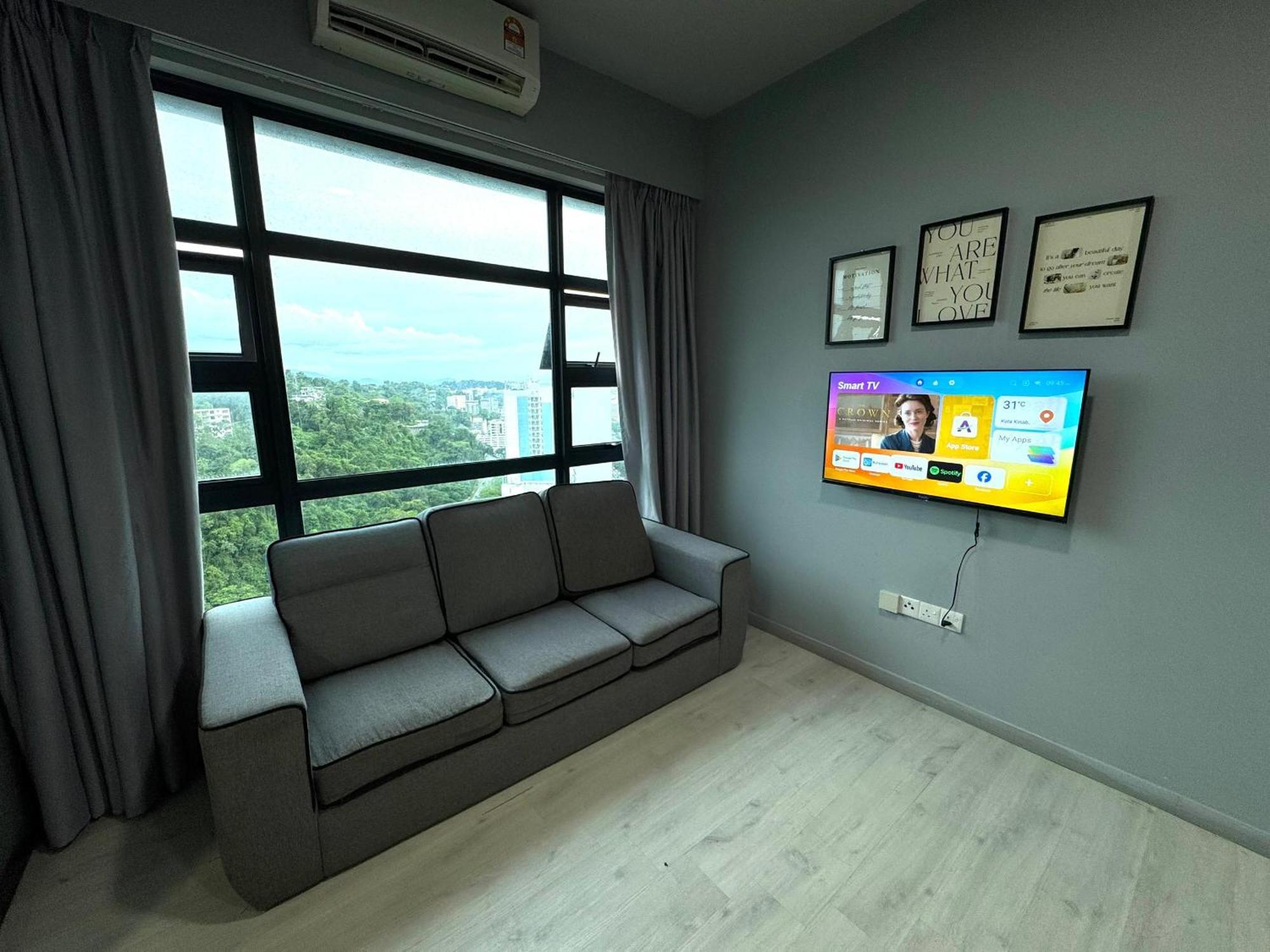 Sunset Seaview Vacation Condos @ Jesselton Quay Kota Kinabalu Ngoại thất bức ảnh